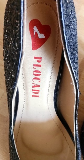 Décolleté Plocadi glitterate