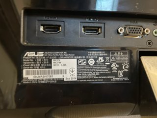 Monitor Asus 27 Preto/Prata