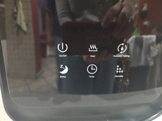 Umidificatore Infinit a ultrasuoni nero