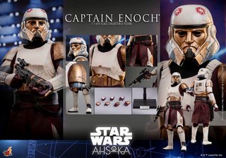 Capitán Enoch Hot Toys 1/6 Star Wars Ahsoka