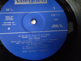 Vinilo Rudy Ventura Orquesta - Mundial Hits