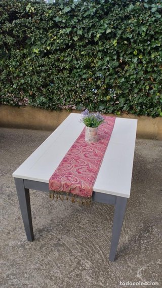 Mesa de comedor maciza RESTAURADA