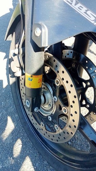 Suzuki V-Strom negro ABS
