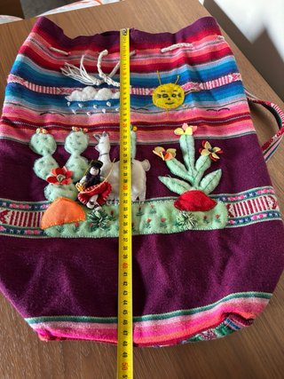 Sacca /zaino peruviana artigianale
