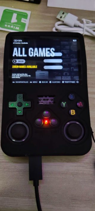 Consola Portátil R36s Negra