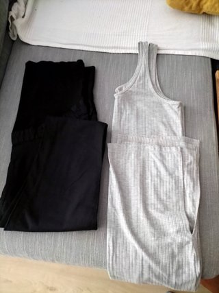 Lote Ropa Premamá: 3 Pantalones y 2 Vestidos