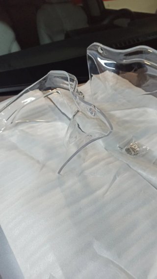 Protector Manos Moto Transparente Nuevo