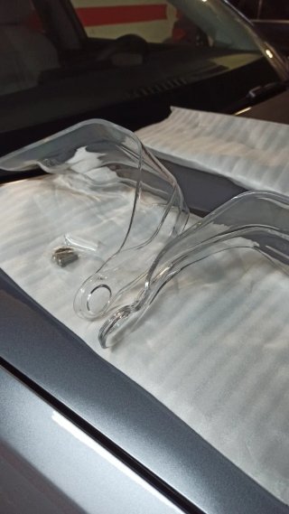 Protector Manos Moto Transparente Nuevo