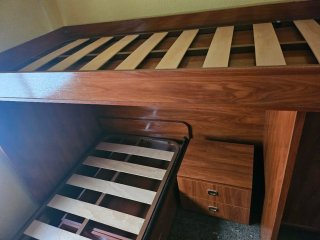 Habitación juvenil completa madera