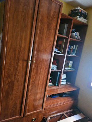 Habitación juvenil completa madera