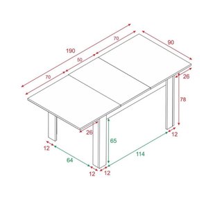 Mesa Comedor Extensible IKEA Kendra