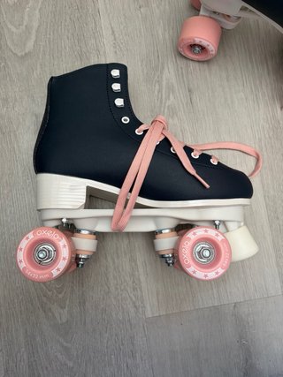 Patines Oxelo 4 Ruedas Niña/Mujer Azul Rosa