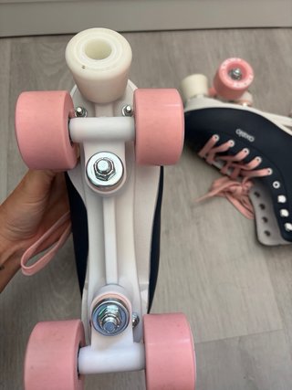 Patines Oxelo 4 Ruedas Niña/Mujer Azul Rosa