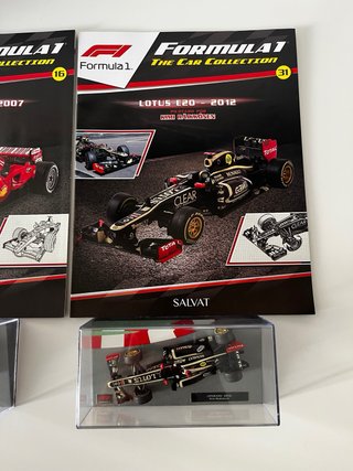 Lote 2 coches F1 Kimi Raikkonen 1/43 Salvat