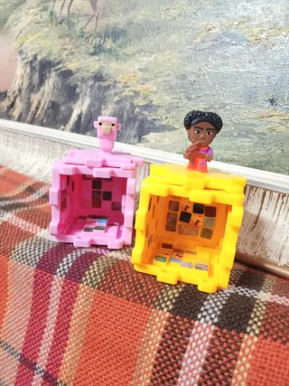 2 Figuras Minecraft Cubi