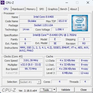 PC Intel i5-6400 16GB RAM+Windows 11 y Office 2024