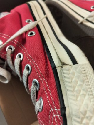 Scarpe Converse All Star Rosse Tg 40