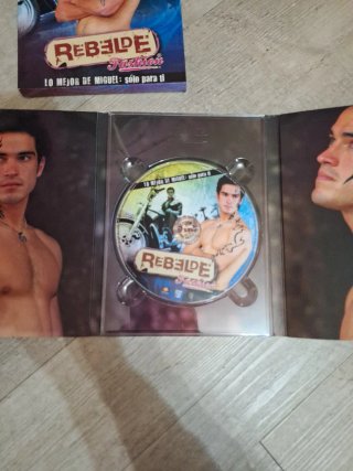 Rebelde Fashion DVD con Poster miguel poncho rbd