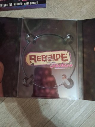 Rebelde Fashion DVD con Poster miguel poncho rbd