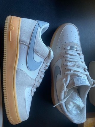 Nike Air Force 1 Grises y Azules