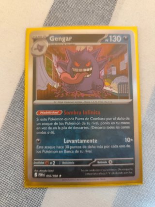 Gengar Holo 050/088 Pokémon TCG