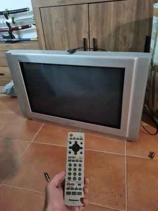 Televisión Tubo Panasonic Gris