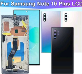 Schermo Galaxy Note 10 Plus con cornice