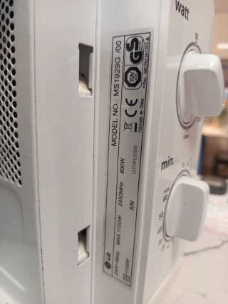 Microondas LG Blanco
