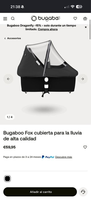Bugaboo Dragonfly + Accesorios