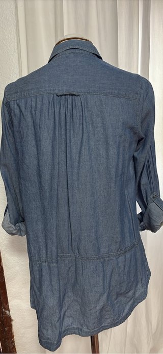 Camisa vaquera manga larga