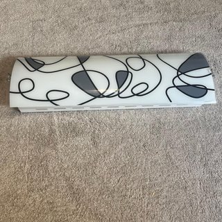 Lámpara Beige y Negra para Salón/Pasillo