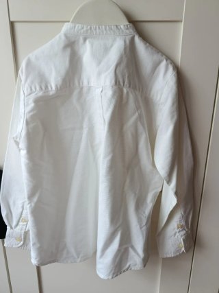 Camisa Gocco cuello mao blanca 5 años