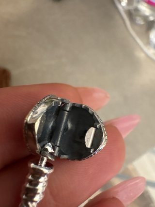 Bracciale Pandora 19 cm Cuore Argento