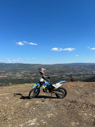 TM 250 2t Enduro Azul/Blanca