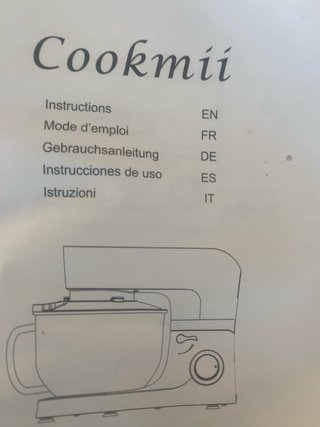 Amasadora Cookmii SM-1503 Roja