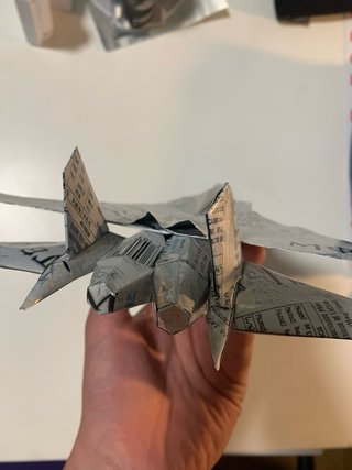 Modello di Jet da Caccia F-15 in Lattine Monster