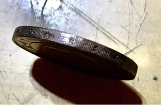 Moneda 2 euros 2000 Bélgica error acuñacion (?)