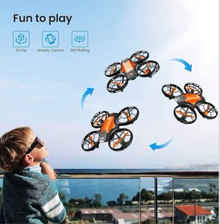 Mini Drone 4DRC V8 con Cámara HD para Niños