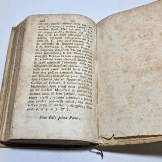 Libro Antico 1784 Leggi Napoletane con Inserto.