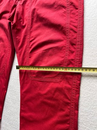 Pantalón Jeckerson Vintage Rojo Talla 38