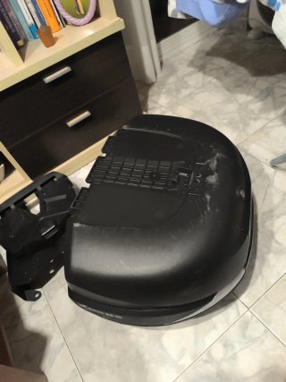 Baúl Shad Moto SH58X Negro + base soporte baúl