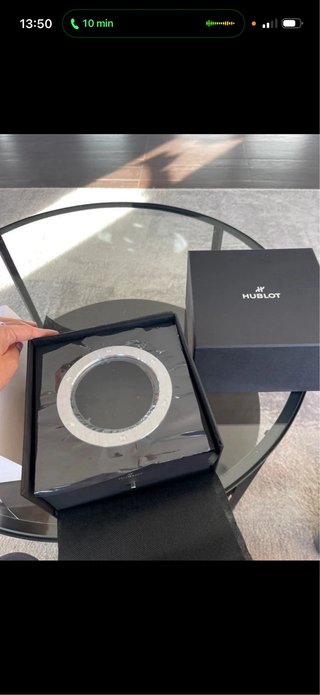 Caja Hublot Negra