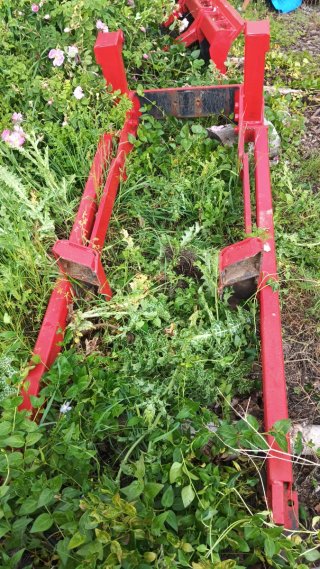 Pala fija para tractor y acople