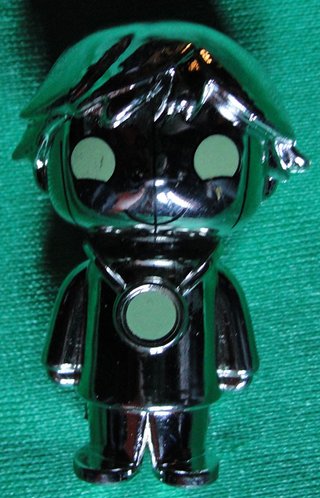 RYAN'S WORLD PAREJA FIGURAS COLOR PLATA METALICO