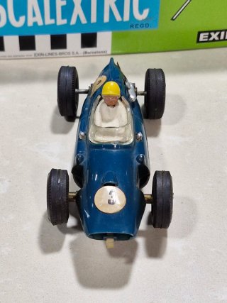 Scalextric Cooper azul oscuro