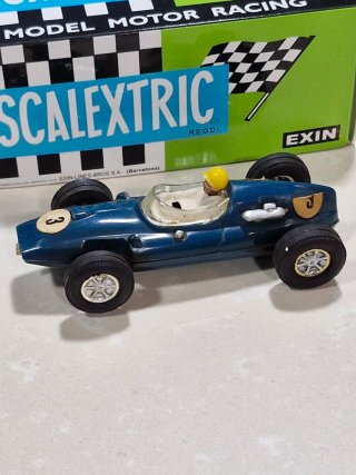 Scalextric Cooper azul oscuro