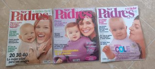 Lote 3 Revistas Ser Padres y Ser Padres Bebé