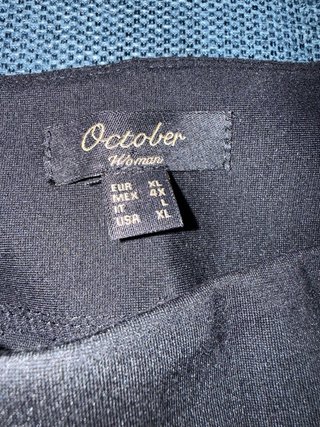 Leggings negros con detalle