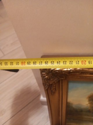 Quadro olio su tavola anni 70-80