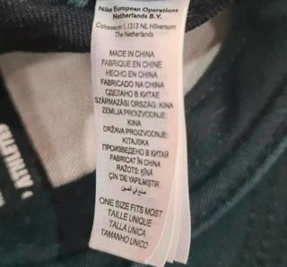 Berretto S1ZE Nike True Nero